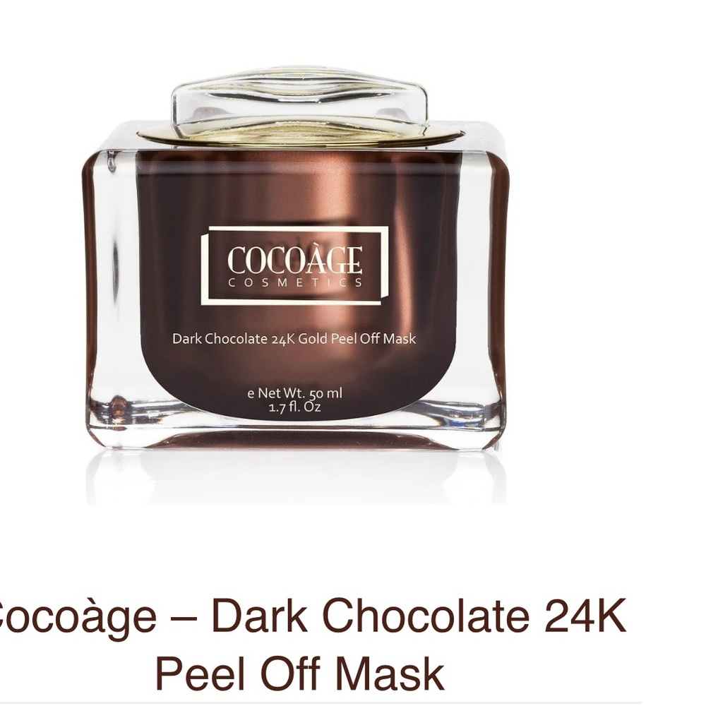 Cocoage Dark Chocolate 24K Gold Peel Off Mask 1.7 fl oz